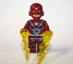 Minifigure Custom Toy Flash Justice League DCEU - £5.62 GBP