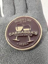 Carrabba&#39;s Italian Grill Saluti President&#39;s Coin Challenge Coin - £22.18 GBP