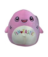 Kellytoy 2021 Valentines Day 10” Shark Selene Squishmallows Fintastic Pl... - £17.09 GBP