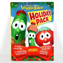 VeggieTales - Holiday Gift Pack (4-Disc DVD, 2007, w/ Music 29 Songs CD) - £7.45 GBP