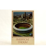 Riverfront Stadium, Cincinnati Ohio, Photo Post Card, Vintage, Unposted,... - $13.22 CAD