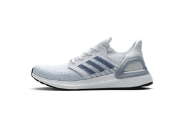 adidas Ultraboost 20 Running Shoes &#39;White Light Blue&#39; FY3454 Running Shoes - £164.01 GBP