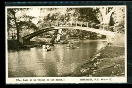 Vintage Photo Postcard RPPC Monterrey Mexico Lake City Of The Children - £11.46 GBP