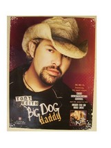 Toby Keith Poster Big Dog Face Shot Promo - $13.44