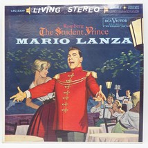 Vintage Mario Lanza Romberg The Student Prince Album Registrazione Vinile LP - £30.04 GBP