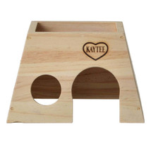 Kaytee Woodland Get-A-Way Houses: Stacking Solid-Wood Hideouts for Small Animals - £6.97 GBP+