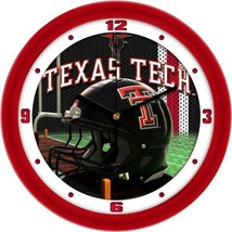 Texas Tech Red Raiders Football Helmet clock - £29.85 GBP