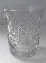 Vintage Libbey Glass Clear Old Fashioned Pressed Solid Heavy Antique Crystal Gla - £11.95 GBP