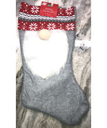 Gnome Christmas Stocking 18” Brand New-SHIPS SAME BUSINESS DAY - €10,97 EUR