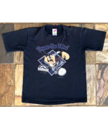 TAZ Colorado Rockies T Shirt-Down The Pike-Warner Bros-Black-1993-Youth L 14-16 - £29.89 GBP