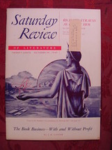 Saturday Review October 29 1949 J K Lasser Cesar Saerchinger - £6.94 GBP