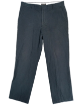 Men&#39;s Size 34x32 Dockers D2 Flat Front Carrier Business Pants 100% Cotton - $11.39
