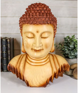 Ebros Large Feng Shui Shakyamuni Buddha Bust W/ Ushnisha and Rosy Cheeks... - €42,50 EUR