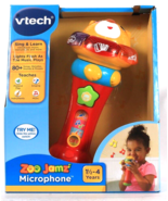 Vtech Zoo Jamz Sing &amp; Learn Microphone 80 Plus Songs Age 1 1/2 To 4 Years - £30.42 GBP