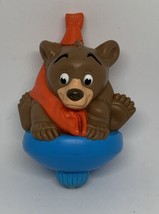 Koda Spinning Top 3.5&quot; McDonald&#39;s #2 Action Figure Toy Disney Brother Bear 2003 - £7.13 GBP