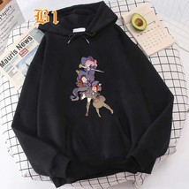 Kawaii Little Witch Academia Pink Hoodies  Hoodie Japan Style Cosplay Sweatshirt - £45.94 GBP