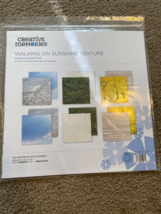 Creative Memories 12x12 Walking on Sunshine Designer Paper Pack 6 sheets double - £6.15 GBP