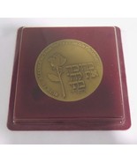 Israel State Ruth Government Bronze Medal Coin - $524.18 MXN