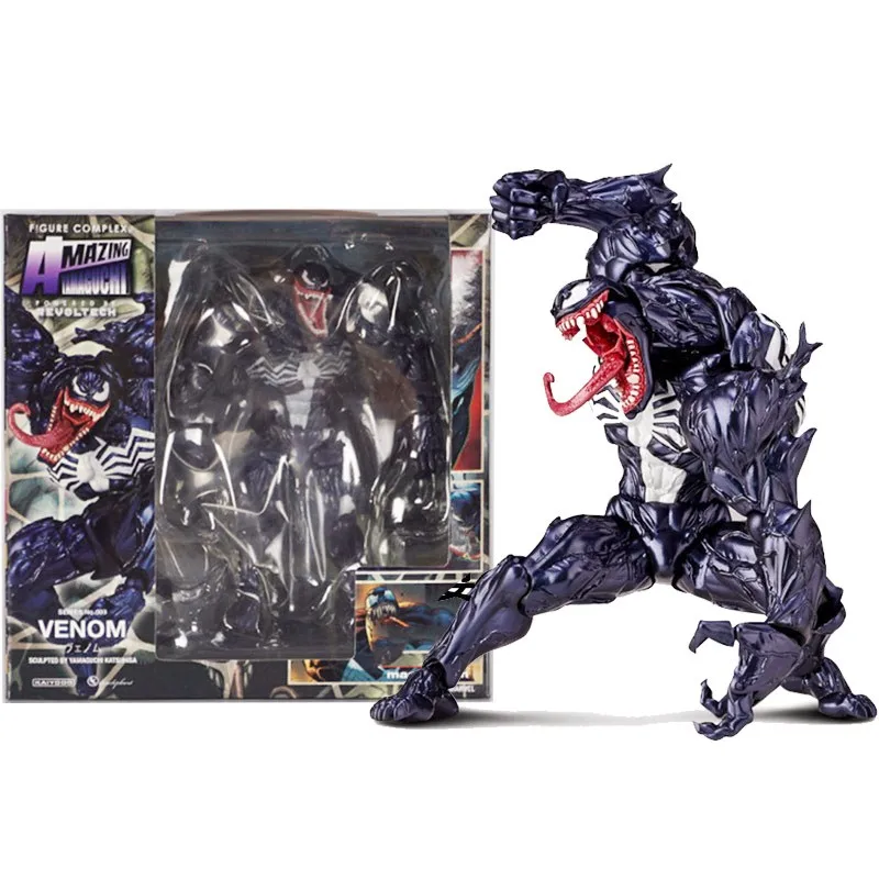 Marvel Venom Carnage Action Figure Changeable Parts Spiderman Figurine S... - £25.37 GBP+