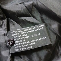 East 5th RN#93677 Women's Black Genuine Leather 3-Button Jacket Size Large image 4