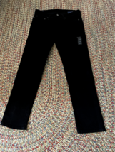 Men&#39;s Abercrombie&amp;Fitch  Skinny Leg, Stretch, Low Rise, Black Jeans Size... - £28.54 GBP