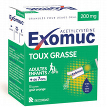 EXOMUC 200mg Granules - 15 Bags  - $16.89