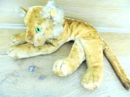 STEIFF Germany TIGER Cub Jungtiger 23281 2328,1 Original with button from 1955 m - £63.94 GBP