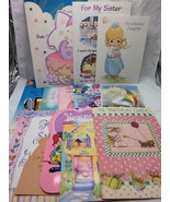 Lot Of (14) Used 1990s Granddaughter Sister Daughter Birthday Cards  - £17.27 GBP