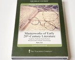 Great Courses Masterworks of Early 20th Century Literature DVDs &amp; Guideb... - $18.95