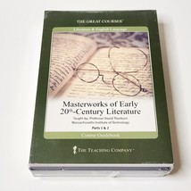 Great Courses Masterworks of Early 20th Century Literature DVDs &amp; Guideb... - £14.85 GBP