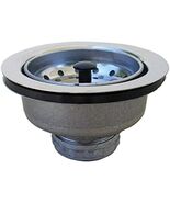 Kitchen Sink Strainer, Stainless Steel, Chrome Plated Finish - $47.86 CAD