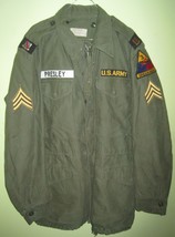 Reproduction Replica Elvis Presley Us Army Military Uniform M51 Jacket Sz L Med - £130.37 GBP