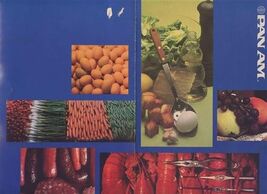 Pan American World Airways Foods of the World First Class Menu 1968 - $37.62