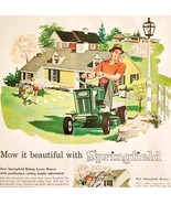 1958 Springfield Powered Lawn Garden Equipment Advertisement Agriculture... - €26,05 EUR