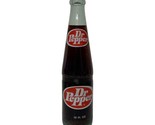 Vintage Clear Glass Dr Pepper Soda Bottle 10 oz Circle Logo Dr Pepper in... - $9.89