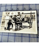 Vintage RPPC Rio Grand Valley Texas Mexicans Donkey Cart 1920s / 30s - $21.49 CAD