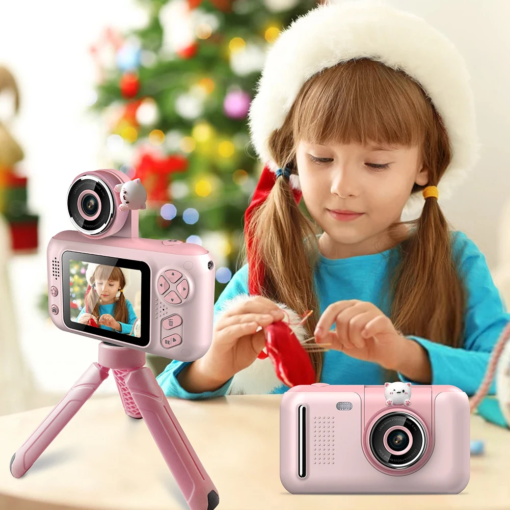 2023 New Kids Digital Camera With Bracket 2.4 Inch High Definition Screen USB - £28.77 GBP+