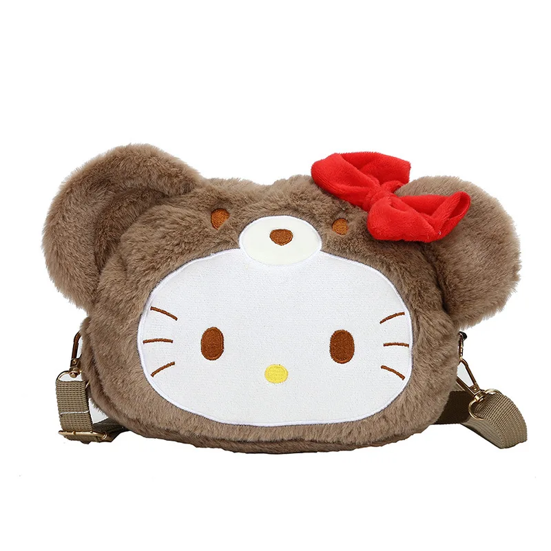 Sanrio  Kit Cat Cute Kawaii Bag   Bags Fashion Plush Toys  Stuffed s for Girl Bi - £77.58 GBP