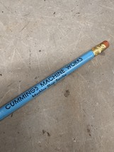 Vintage Cummings Machine Works Shop Gas Cloverdale Indiana Pencil Advert... - $10.26