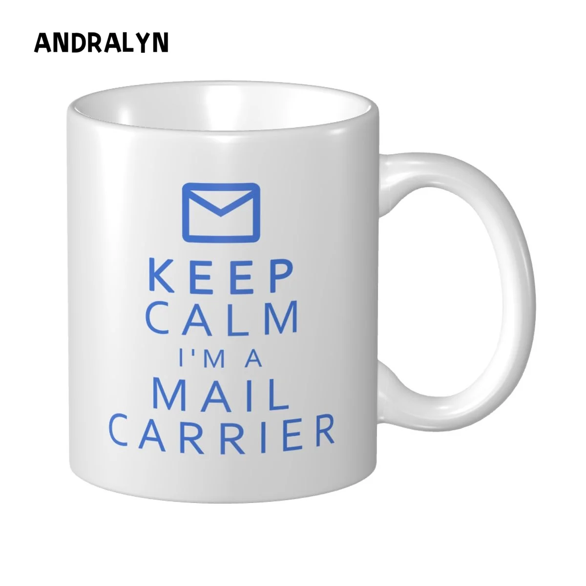 Keep Calm I&#39;m A Mail Carrier Mug Personalized Print Picture Photo Stranger Thing - £16.23 GBP