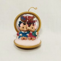 Sisters are Forever Friends Christmas Ornament Hallmark 1993 2&quot; Compact Makeup - £13.94 GBP
