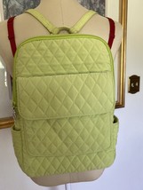 Vera Bradley Backpack Green Quilted - £28.43 GBP