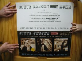 Dixie Chicks Poster Home Face Shots Of Band Long Time Gone Landslide 2 Sided - £20.57 GBP