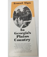 In Georgia&#39;s Plains Country Brochure Pine Mountain Fort Gaines 1976 - £11.91 GBP