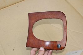 00-02 w220 MERCEDES S430 S500 AROUND SHIFTER TRIM BEZEL COVER WOOD GRAIN M787 image 7