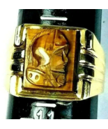 Authenticity Guarantee

ART DECO CONQUISTADOR WARRIOR RING~14K GOLD~Carv... - $795.00