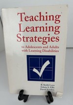 Education  Teaching Learning Strategies to Adolescents &amp; Adults with LD 1996 - £4.68 GBP