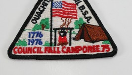 Vintage 1975 Ouachita Council Fall Camporee 76&#39; Black Boy Scouts BSA Camp Patch - £9.34 GBP