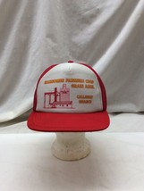 Trucker Hat Baseball Cap Vintage Snapback Mahnomen MN Farmers Coop Grain... - $39.99