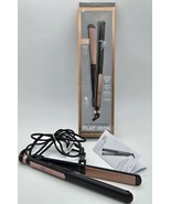 Conair InfinitiPRO 1&quot; Ceramic Flat Iron Hair Straightener Rose Gold Tested - $312.26 MXN